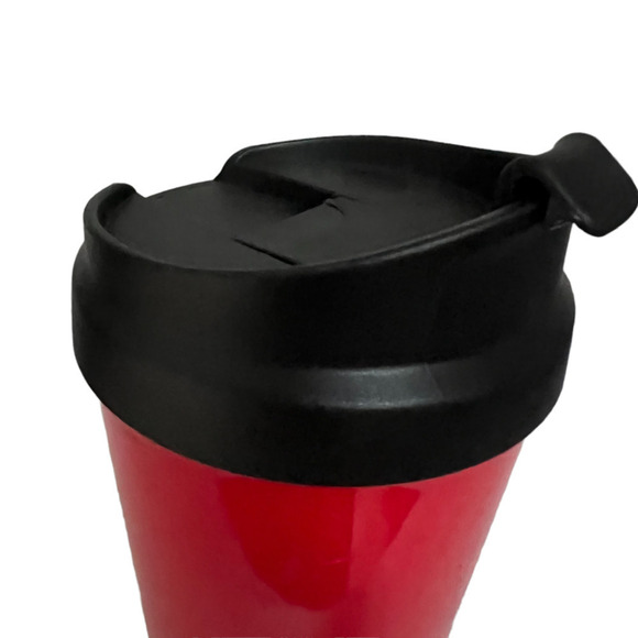 Kate Spade Travel Bah Hum Bug Tumbler Cup Holidays Christmas 16 oz NEW - Picture 4 of 5